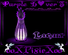 purple lovers lamp