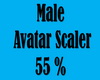 Male Avatar Scaler 55%