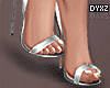 Silver heels