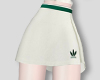 ઇଓ weed tennis skirt