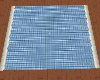 Baby blue rug