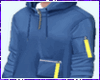 Kawaii Light Blue Hoodie