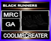 BLACK RUNNERS