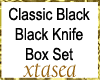 Black Knife Block Set