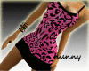 Pink Cheetah Tight Dress