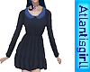 Blue with Pan Collar