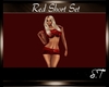 S.T RED SHORT SET
