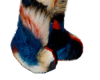 Blue Blaze Fur Boots