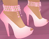 Pink Shoes w Pearls