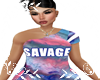 COTTON CANDY SAVAGE TOP