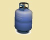 Gas Blue Bottle