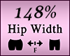 Hip Butt Scaler 148%