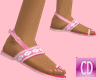 CD Summer Sandals Pink