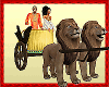 Oasis Lion Chariot