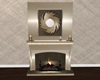 Elegant Winter Fireplace