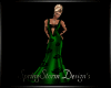 Rose Gown Green