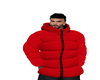 Joro winter red coat