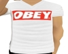 White Obey Shirt