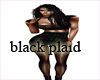black plaid