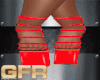 oriental heels red