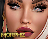 M - $Red Lips + Lashes