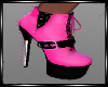 Spiked Boots Pink Open