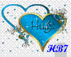 Blue Heart & Hugs