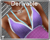 DEV- Lace Trim Gown