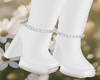 Long White Boots