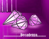 Chic Purple Diamonds
