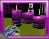 Purple Melting Candles