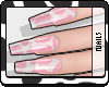Cow Nails Pink