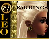 LEO GOLD EARRINGS