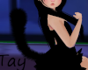 T*Kid Black Kitty Tail