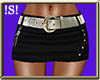 !S! Black Mini Skirt RLL