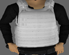 White Bulletproof Vest