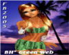 *FB2005*Green Web Wear