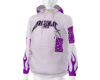 purple flame hoodie