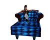 Blue Cuddle Chair