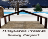 (MC)Snowy Carport