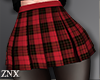 Red Checks Skirt