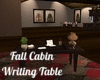 Fall Cabin Writing Desk