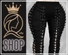 [R] Lace Up Black