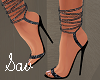 Chained Heels-Black Onyx