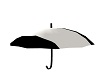Black White Unbrella