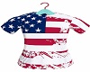 USA Flag T shirt 2 stem