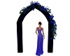 Royal Blue Wedding Arch
