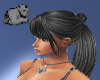 saya_grey black hair