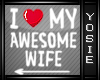 Awesome Wife Sign v1