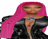 PEGGY PINK LONG W BRAIDS